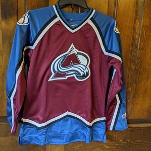 CCM Colorado Avalanche women's hockey jersey. S